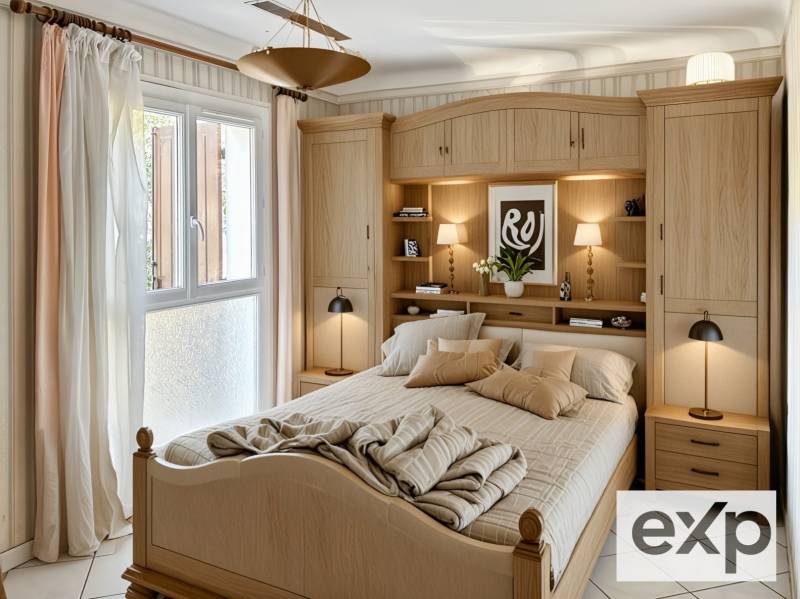 Exclusivité centre villlage Maison T4 plain pied, piscine, terrain plat, garage PELISSANNE  