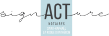 Notaire LA ROQUE D'ANTHERON Patrick Vincent et Julien Virolleaud SAS SIGNACTURE